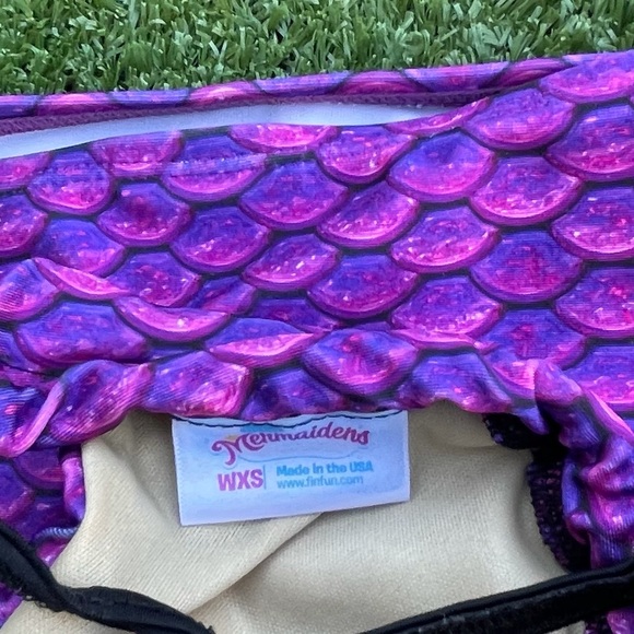 MERMAIDENS Swimsuit Bikini Set Preowned size XS women’s beach pool party summer - Picture 3 of 4